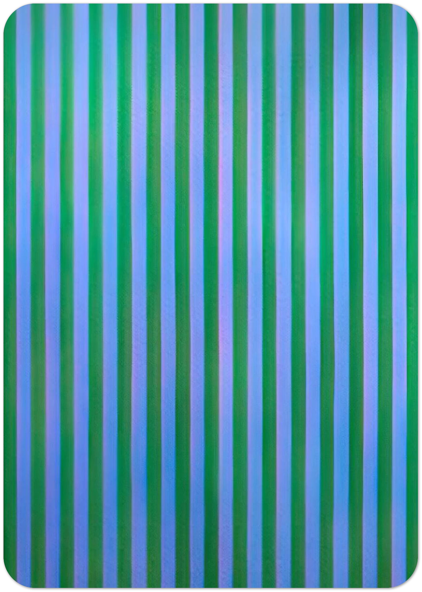 Pink Stripe - 1960 By Gene Davis Pack of 10 Post Cards | Gene Davis Post Cards | A6 (10.5 x 14.8 cm) - 4.1 x 5.8 inches