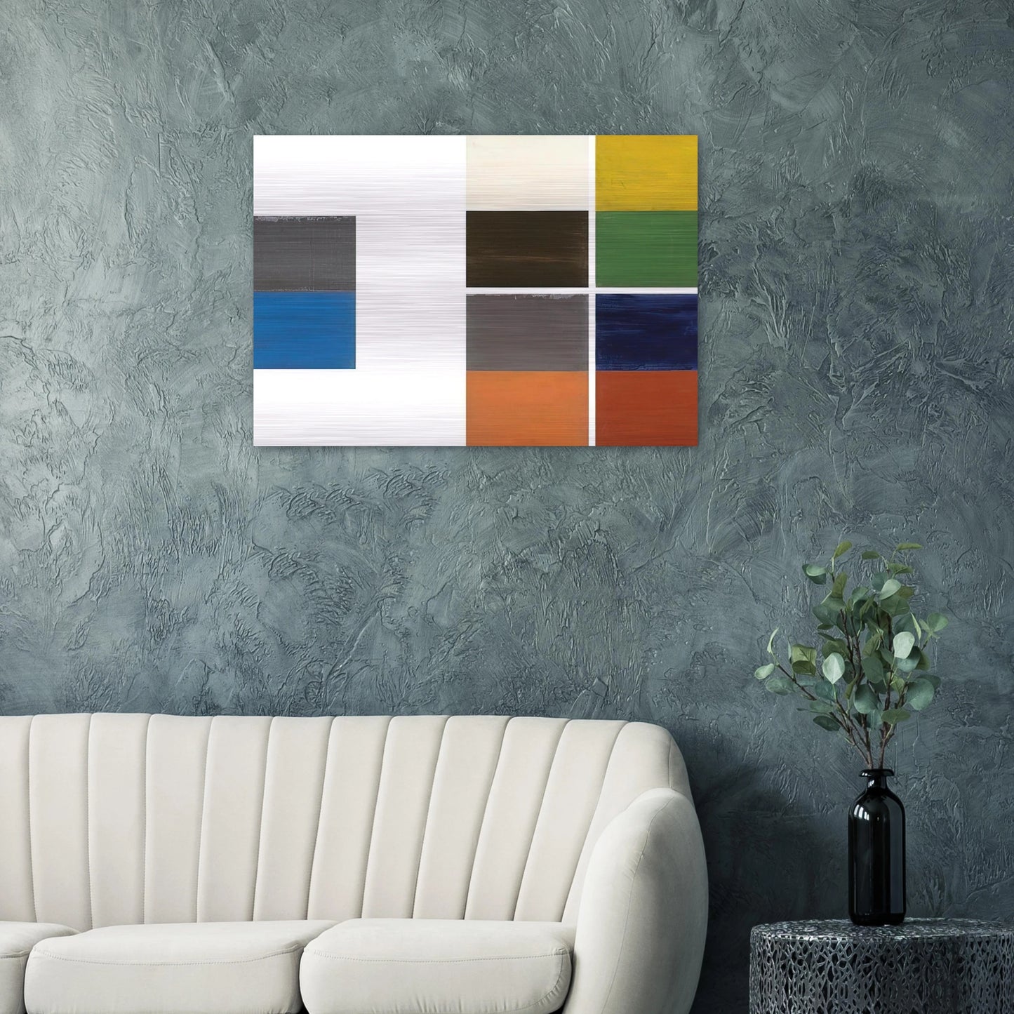 Untitled in 5 parts - 1987 - Gunther Forg Brushed Aluminum Print - 70x100 cm / 28x40 inches | Gunther Forg Aluminum Print | Gunther Forg Prints