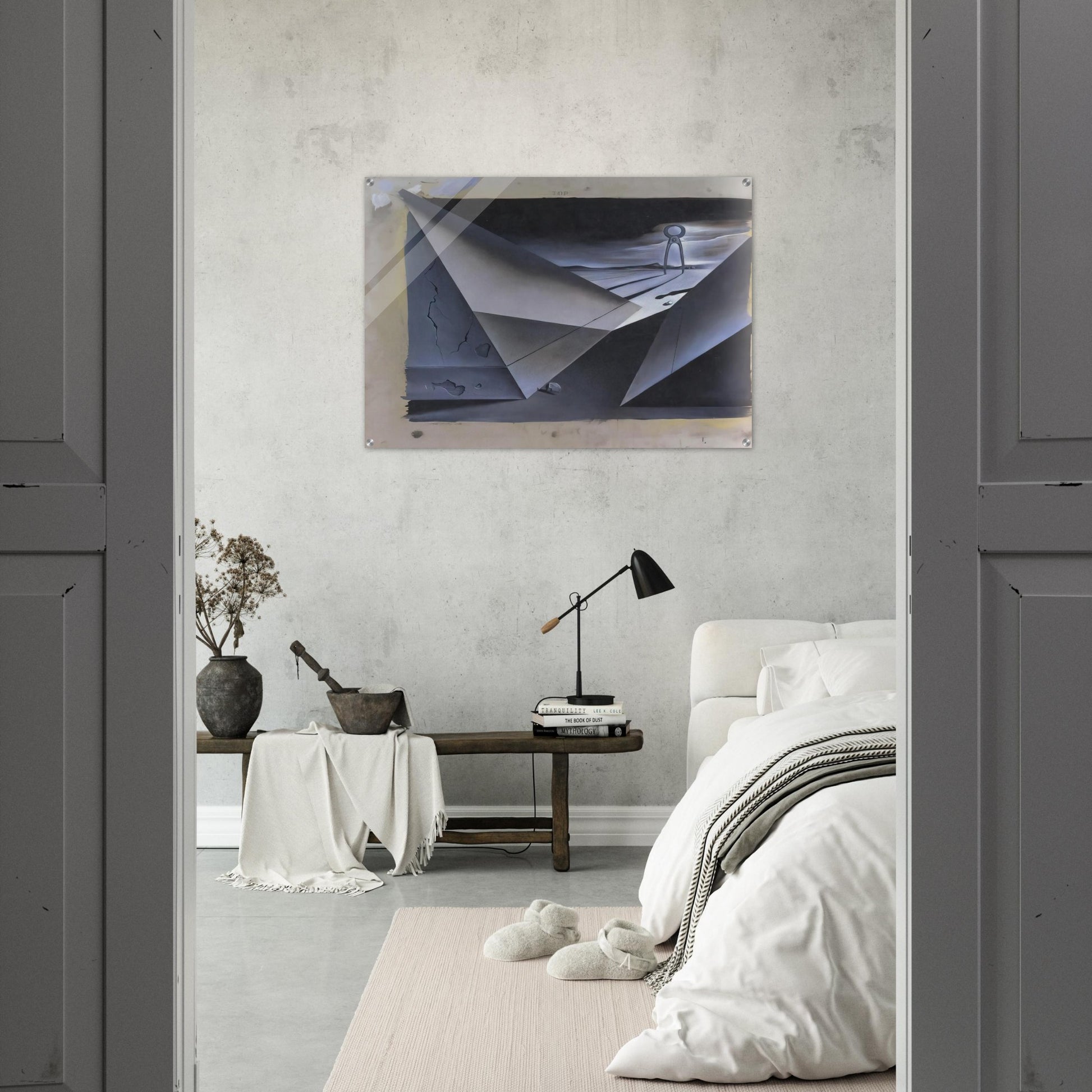 DESIGN FOR THE FILM SPELLBOUND 2 - Salvador Dali Acrylic Print - 70x100 cm / 28x40″ inches