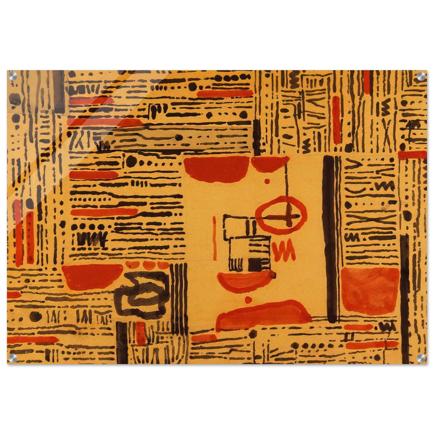L-11 detail - 1950 - Bice Lazzari Acrylic Print - 70x100 cm / 28x40″ inches
