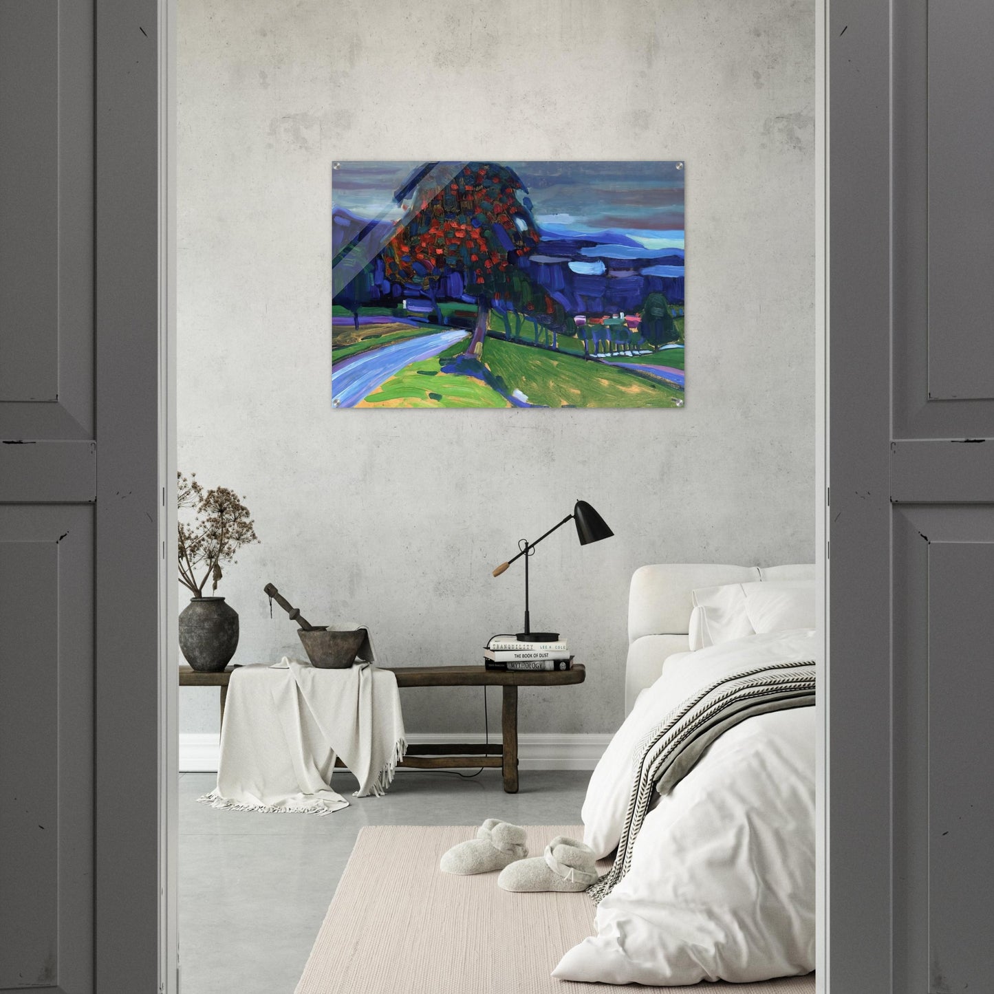 AUTUMN IN MURNAU 1908 - Wassily Kandinsky Acrylic Print - 70x100 cm / 28x40″ inches