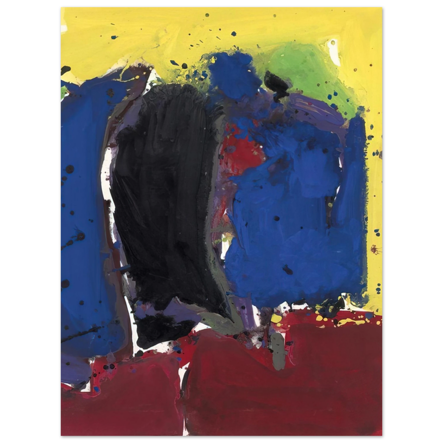 Al Held - Composition  75x100 cm / 30x40inches Fine Art Poster