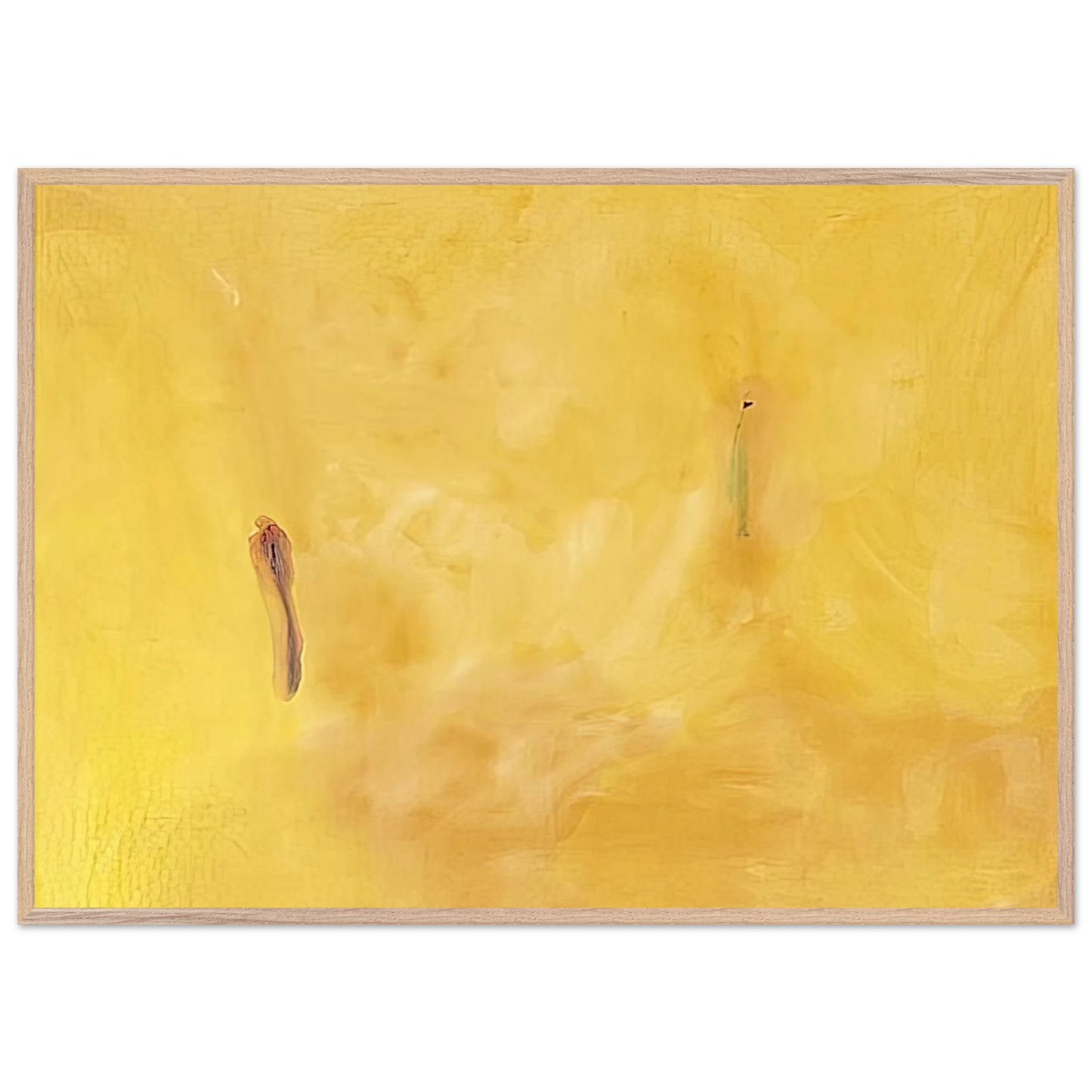 Helen Frankenthaler - Earliness - 1975 Wall art - 45x60 cm / 18x24 inches - Premium Wooden Framed Poster With Fine Art Paper-canvas - Wood frame