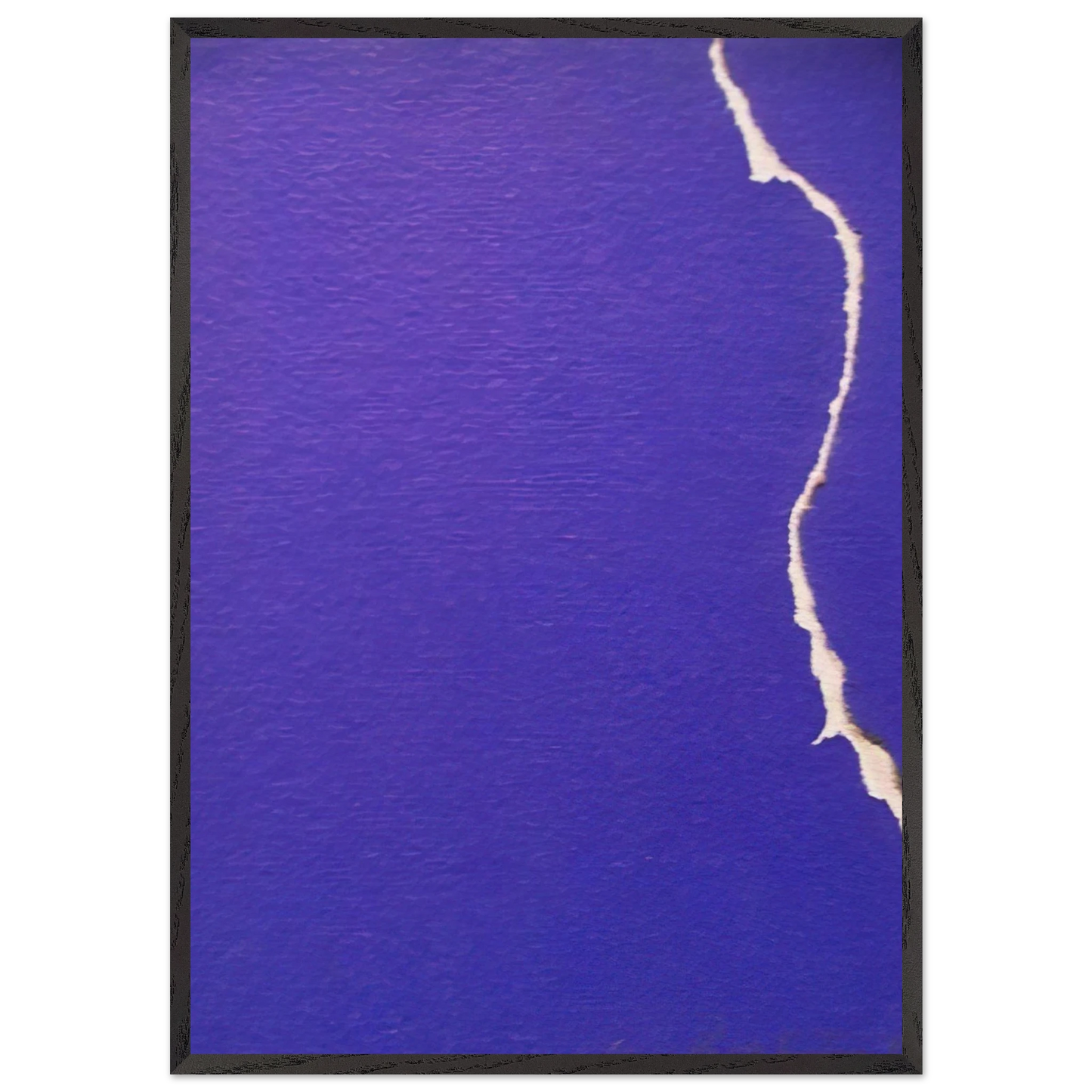 Untitled - 1959 N8 - Leon Polk Smith 70x100 cm / 28x40 inches Framed Art Print – Black Wooden Frame