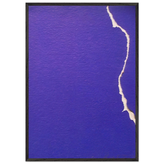 Untitled - 1959 N8 - Leon Polk Smith 70x100 cm / 28x40 inches Framed Art Print – Black Wooden Frame