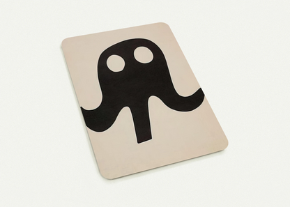 Mustache Hat By Jean Arp Pack of 10 Post Cards | Jean Arp Post Cards | A6 (10.5 x 14.8 cm) - 4.1 x 5.8 inches