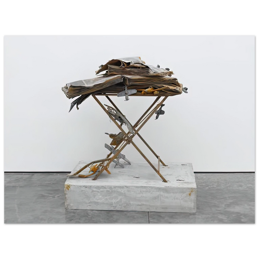 Anselm Kiefer - DAT ROSA MIEL APIBUS 2009  75x100 cm / 30x40inches Fine Art Poster