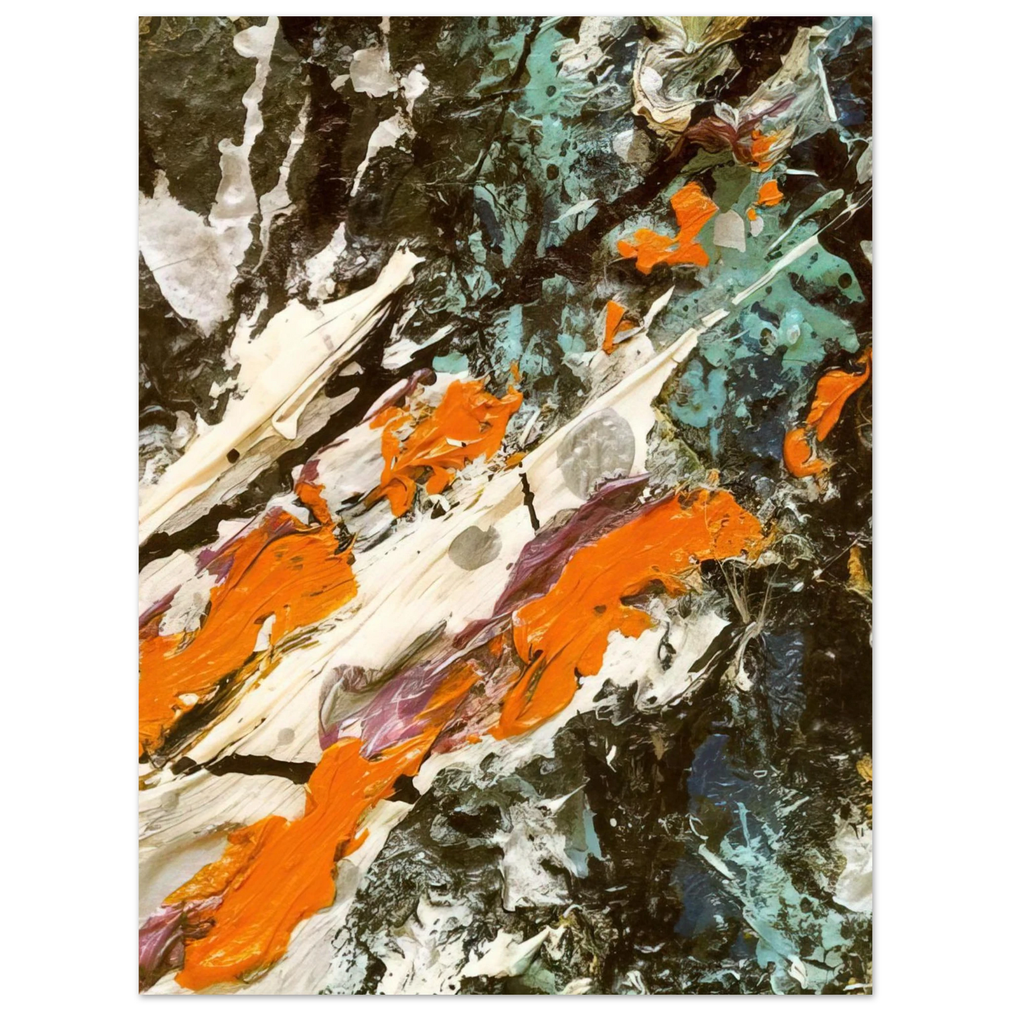 Jackson Pollock - FULL FATHOM FIVE  75x100 cm / 30x40inches Fine Art Poster