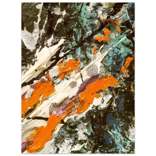 Jackson Pollock - FULL FATHOM FIVE  75x100 cm / 30x40inches Fine Art Poster