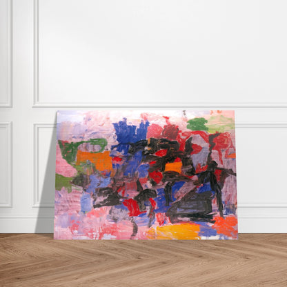 TO FELLINI 1958 - Philip Guston Brushed Aluminum Print - 70x100 cm / 28x40 inches | Philip Guston Aluminum Print | Philip Guston Prints