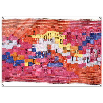SOUTH OF THE BORDER 1958 - Anni Albers Acrylic Print - 70x100 cm / 28x40″ inches | Anni Albers Wall Art | Anni Albers Prints
