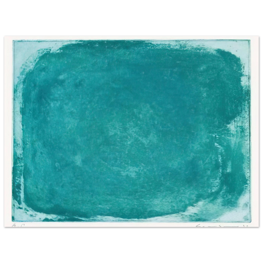 Gotthard Graubner - UNTITLED 1992  75x100 cm / 30x40inches Fine Art Poster