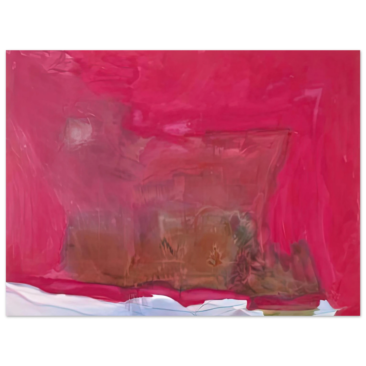Helen Frankenthaler - Renaissance, 1971- Wall Art - 21x29.7 cm / 8x12" - Fine Art Poster-canvas - -
