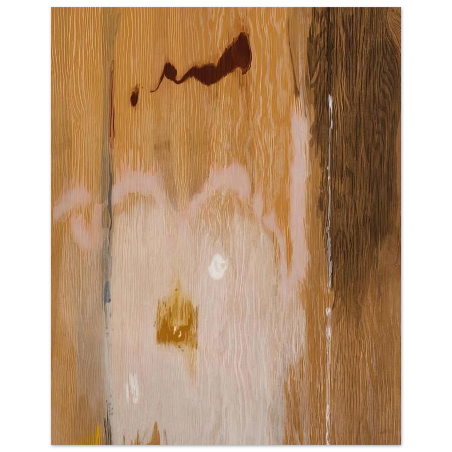 Helen Frankenthaler - Tales of Genji VI - 1998 Wall art - 70x100 cm / 28x40 inches - Premium Wooden Framed Poster With Fine Art Paper-canvas - Wood frame