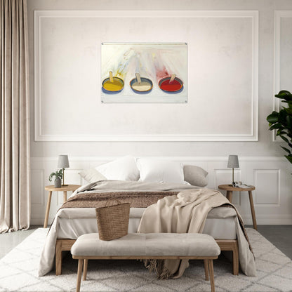 Dressing Wells - 1961 - Wayne Thiebaud Acrylic Print - 70x100 cm / 28x40″ inches