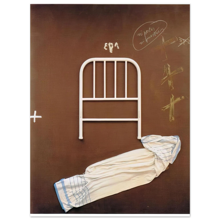 Antoni Tapies - NO DOORS OR WINDOWS 1993  75x100 cm / 30x40inches Fine Art Poster
