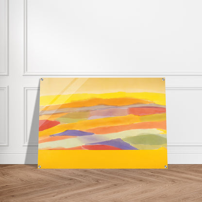 Revelation - 1979 - Ronnie Landfield Acrylic Print - 70x100 cm / 28x40″ inches