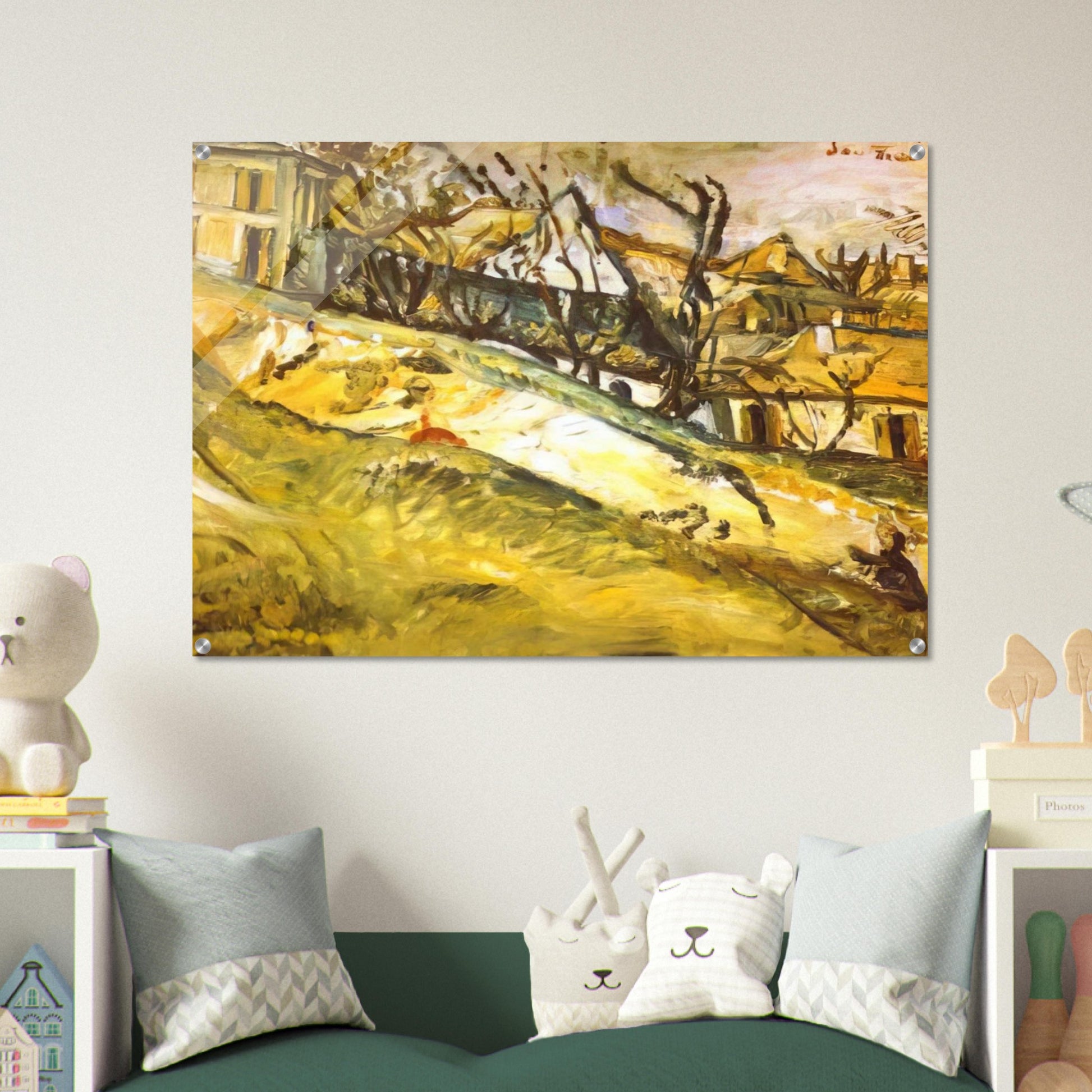 LANDSCAPE 1 - Chaim Soutine Acrylic Print - 70x100 cm / 28x40″ inches