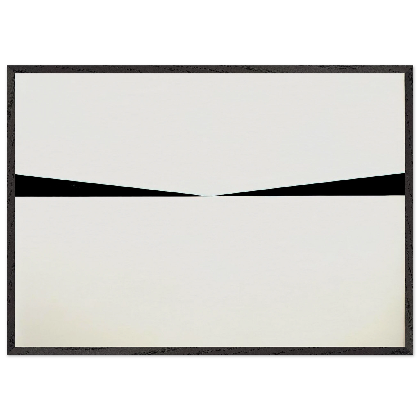 Untitled - 1950 N3 - Carmen Herrera 70x100 cm / 28x40 inches Framed Art Print – Black Wooden Frame