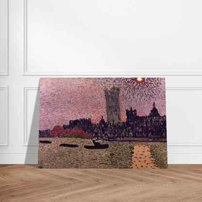 WESTMINSTER 1905 - Andre Derain Brushed Aluminum Print - 70x100 cm / 28x40 inches | Andre Derain Aluminum Print | Andre Derain Prints