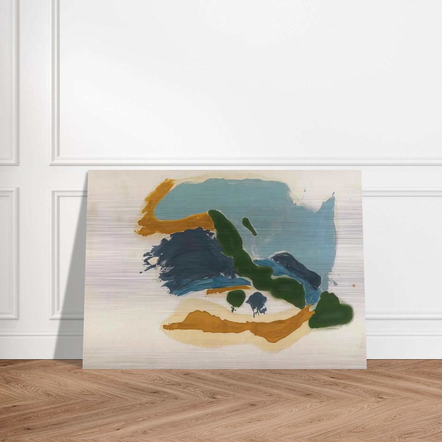Tuscany - 1963 - Helen Frankenthaler Brushed Aluminum Print - 70x100 cm / 28x40 inches | Helen Frankenthaler Aluminum Print | Helen Frankenthaler Prints