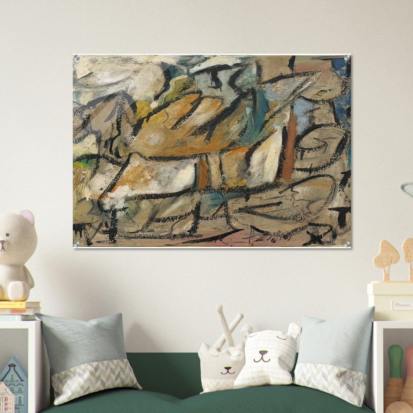 August Weather, 1951- - Helen Frankenthaler Acrylic Print - 70x100 cm / 28x40″ inches
