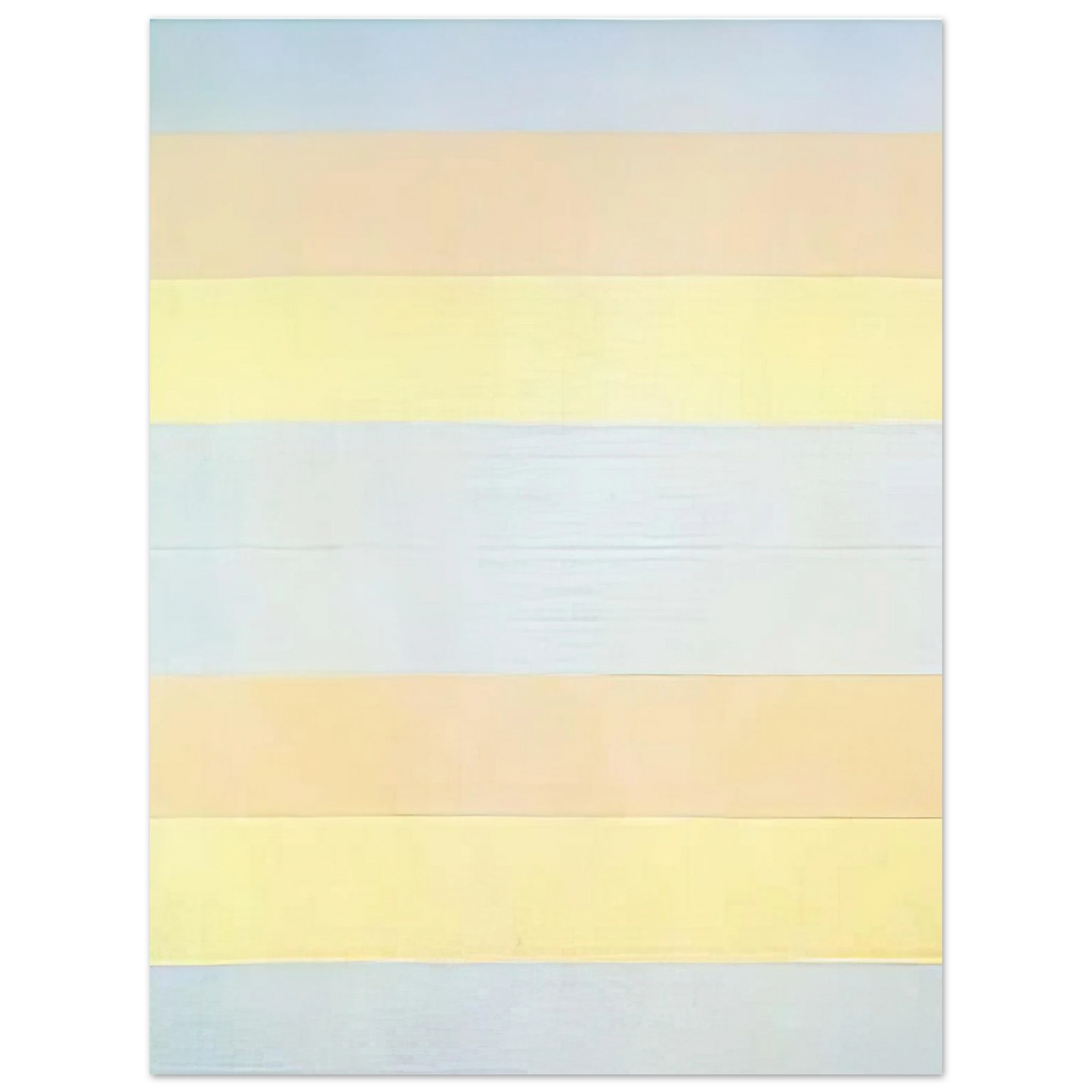 Agnes Martin - With My Back to the World  75x100 cm / 30x40inches Fine Art Poster