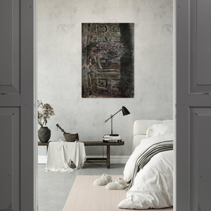 THE DOOR 1941 - Ivan Albright Brushed Aluminum Print - 70x100 cm / 28x40 inches | Ivan Albright Aluminum Print | Ivan Albright Prints