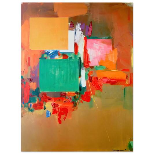 Hans Hofmann - Song of the Nightingale  75x100 cm / 30x40inches Fine Art Poster