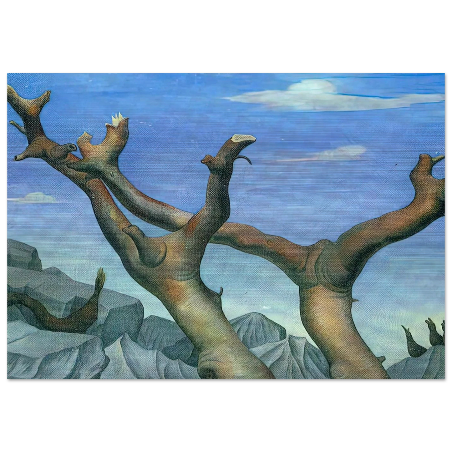 NOT_DETECTED_213153 - Diego Rivera Brushed Aluminum Print - 70x100 cm / 28x40 inches | Diego Rivera Aluminum Print | Diego Rivera Prints
