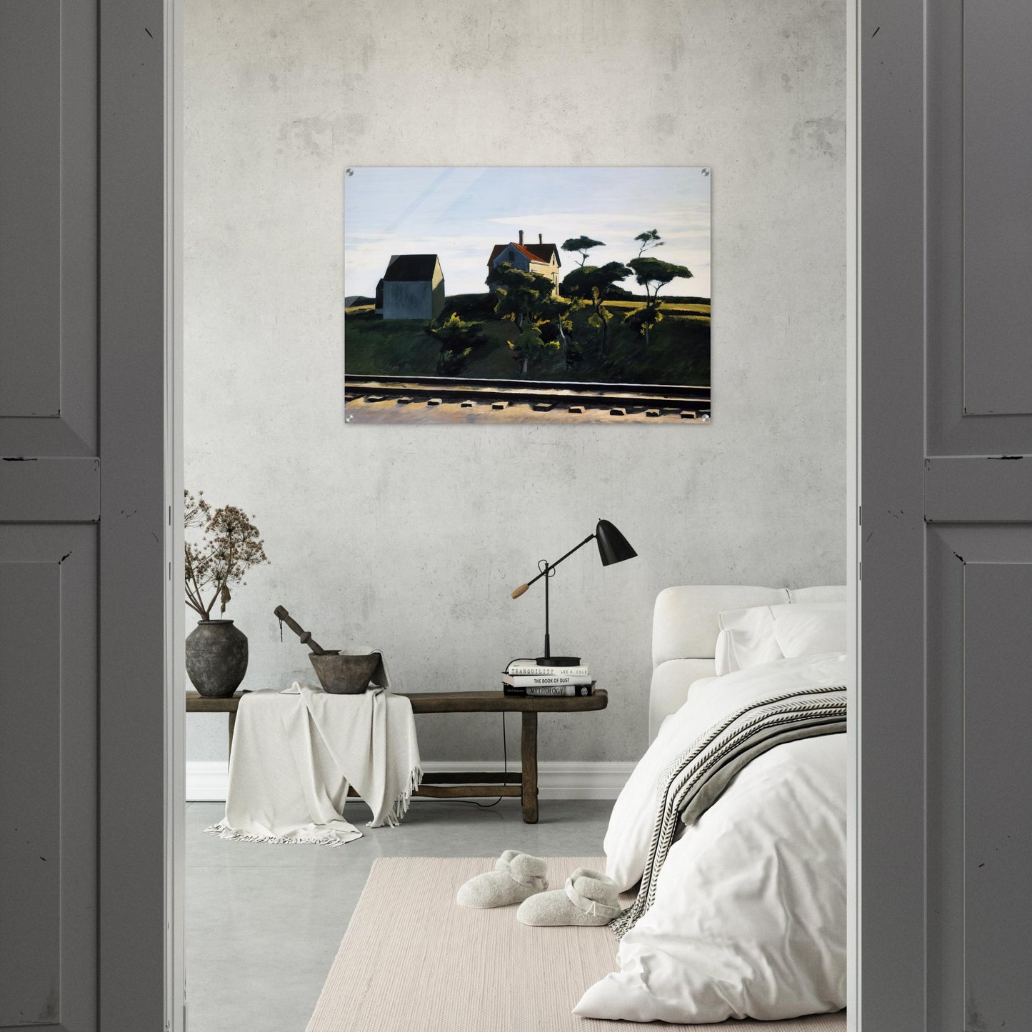 New York, New Haven and Hartford - Edward Hopper Acrylic Print - 70x100 cm / 28x40″ inches