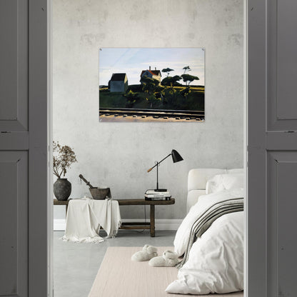 New York, New Haven and Hartford - Edward Hopper Acrylic Print - 70x100 cm / 28x40″ inches
