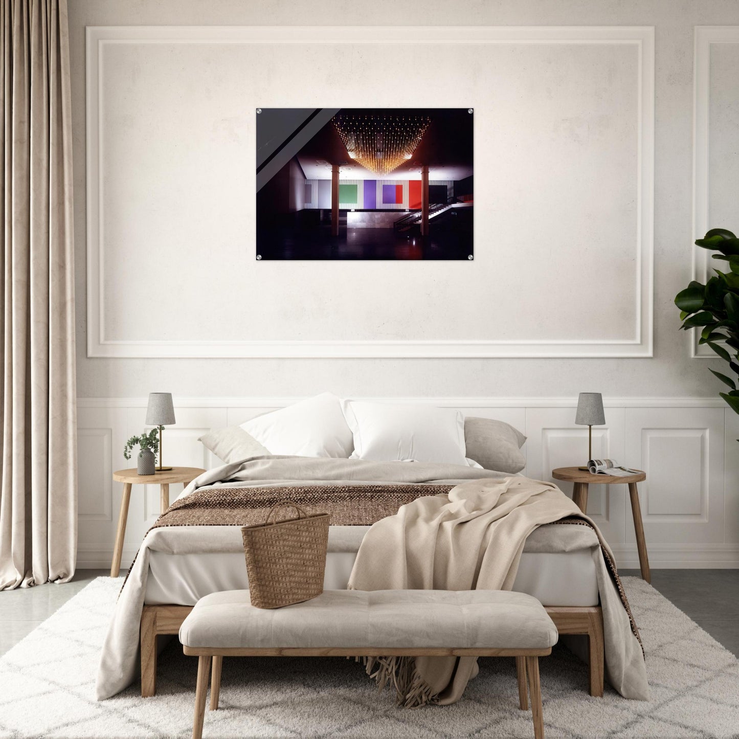 Double Rhythm - 1991 - Daniel Buren Acrylic Print - 70x100 cm / 28x40″ inches