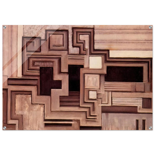 Two grays II - Frantisek Kupka Acrylic Print - 70x100 cm / 28x40″ inches | Frantisek Kupka Wall Art | Frantisek Kupka Prints