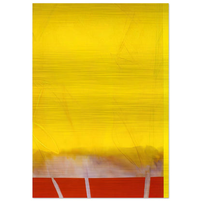Edge Of Autumn - 1989 - Ronnie Landfield Brushed Aluminum Print - 70x100 cm / 28x40 inches | Ronnie Landfield Aluminum Print | Ronnie Landfield Prints