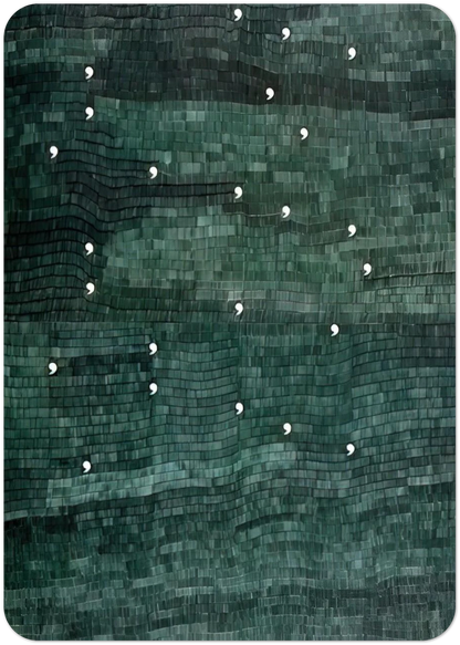CINQUE PER CINQUE VENTICINQUE 1983 By Alighiero Boetti Pack of 10 Post Cards | Alighiero Boetti Post Cards | A6 (10.5 x 14.8 cm) - 4.1 x 5.8 inches