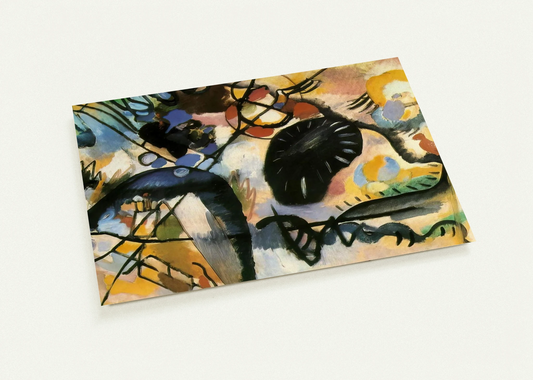 BLACK SPOT 1912 By Wassily Kandinsky Pack of 10 Post Cards | Wassily Kandinsky Post Cards | A6 (10.5 x 14.8 cm) - 4.1 x 5.8 inches