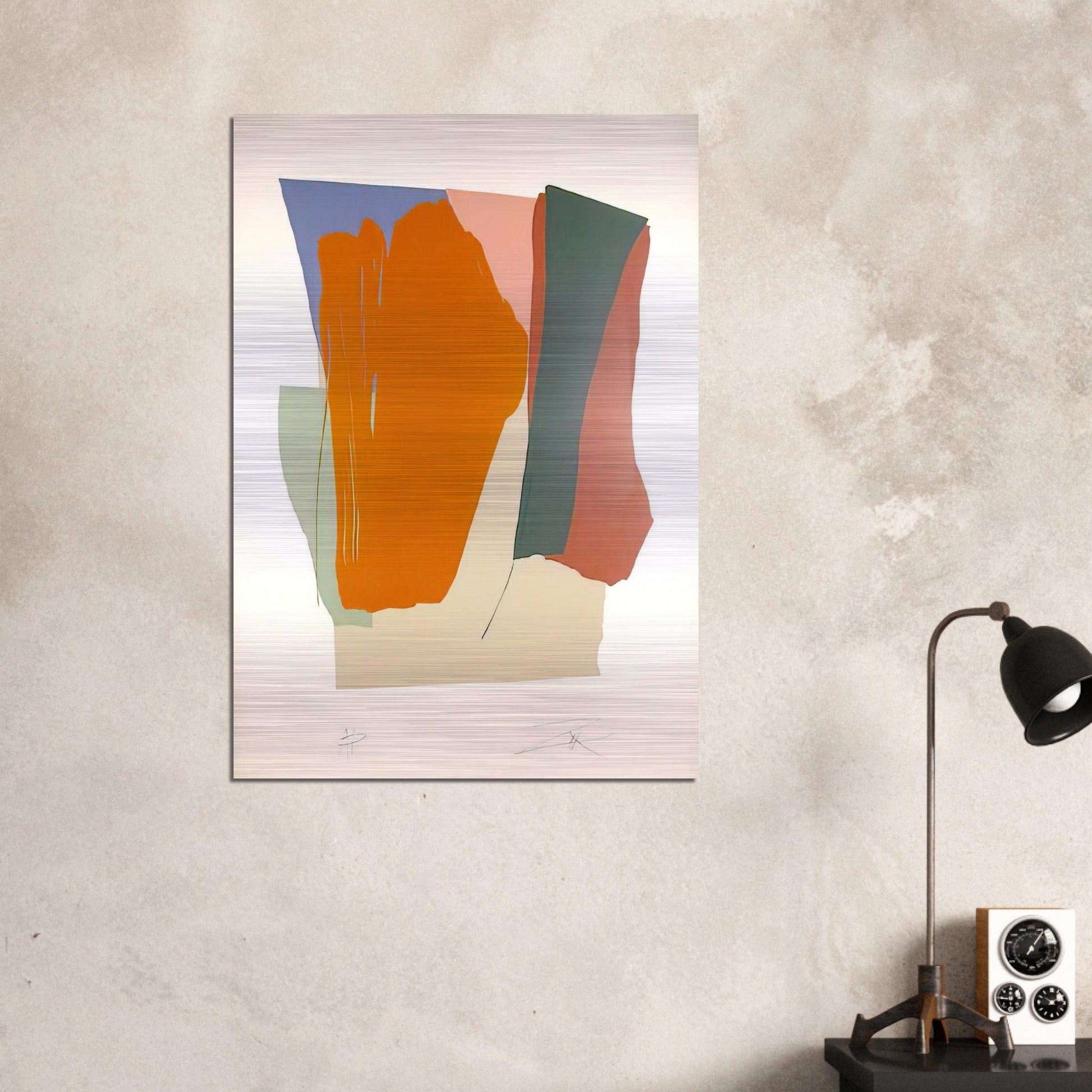 Untitled 8 - 1979 - Larry Zox Brushed Aluminum Print - 70x100 cm / 28x40 inches | Larry Zox Aluminum Print | Larry Zox Prints