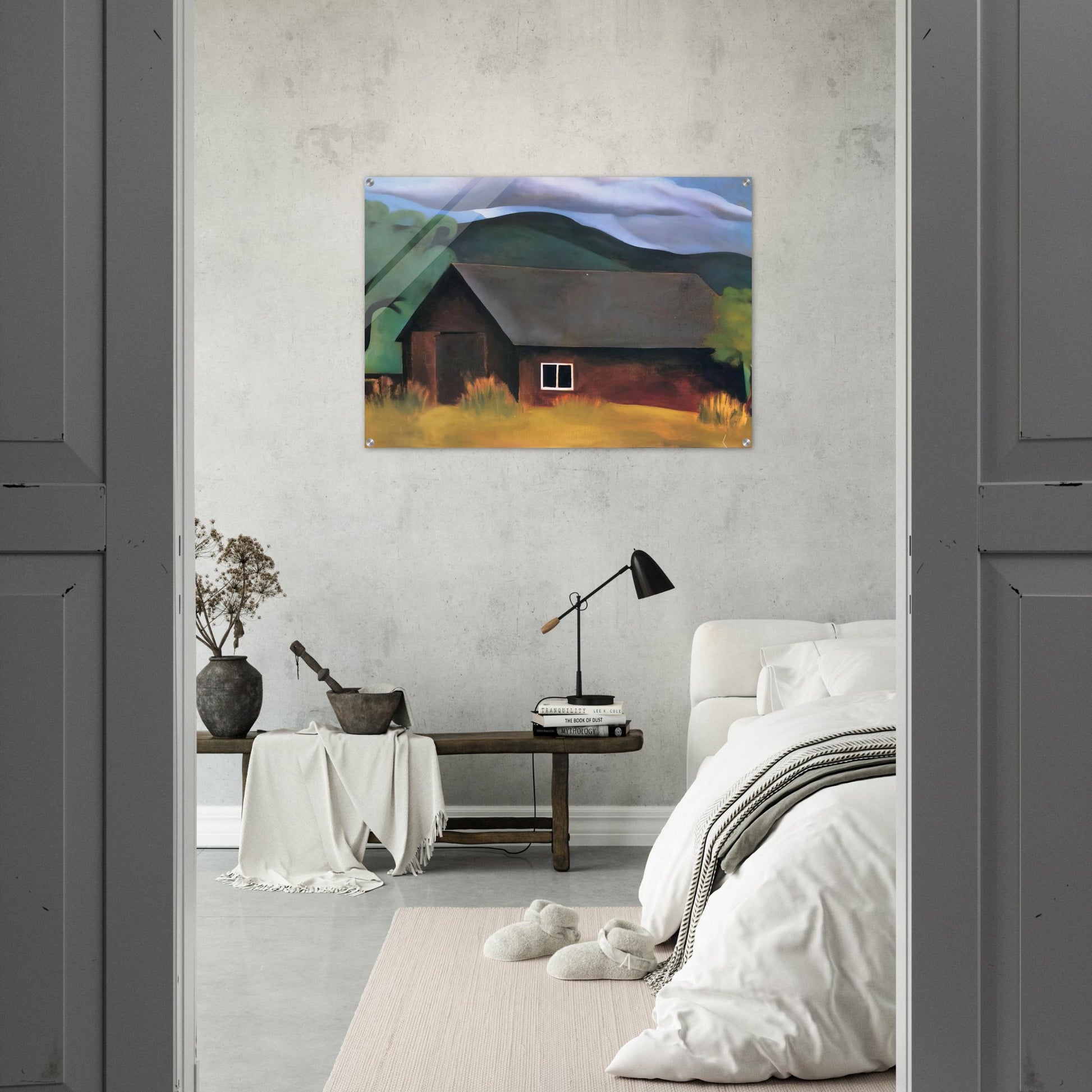My Shanty, Lake George - Georgia O'Keeffe Acrylic Print - 70x100 cm / 28x40″ inches