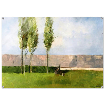 THE MEADOW - Odilon Redon Acrylic Print - 70x100 cm / 28x40″ inches | Odilon Redon Wall Art | Odilon Redon Prints