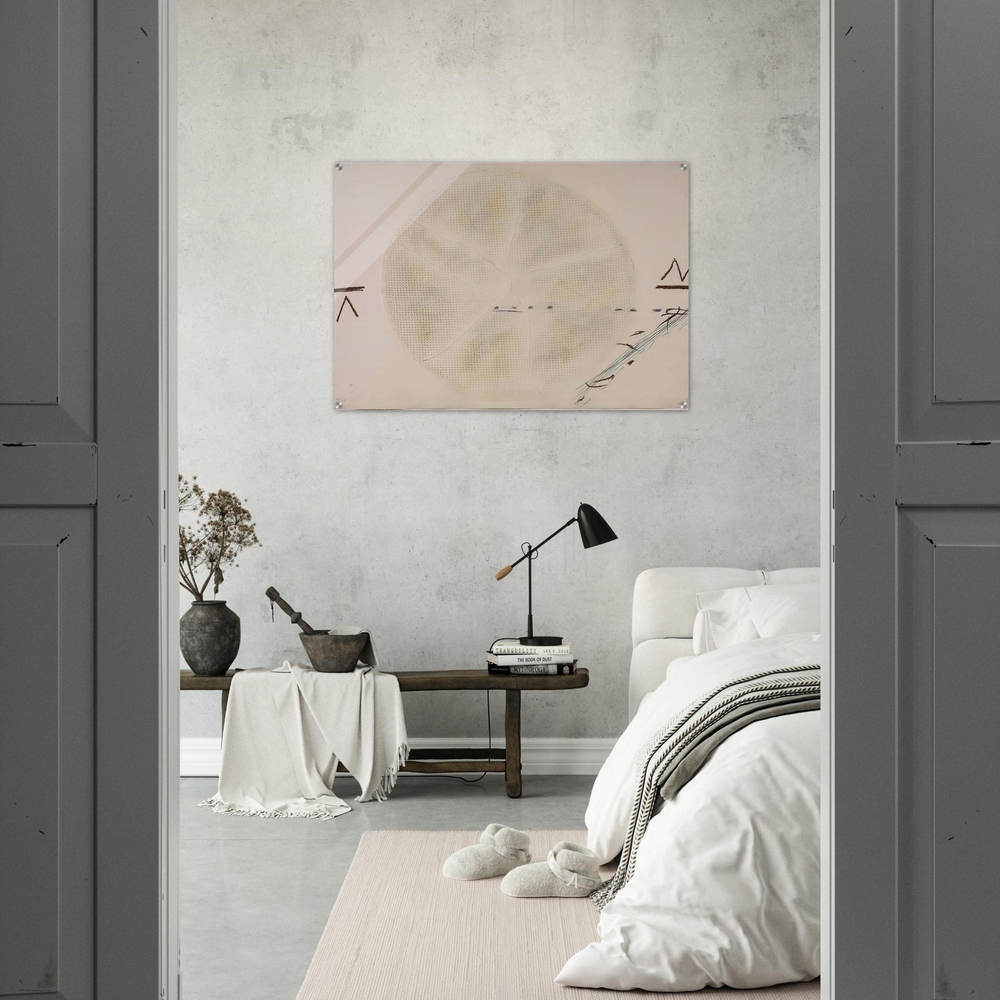 THE SIEVE 1972 - Antoni Tapies Acrylic Print - 70x100 cm / 28x40″ inches