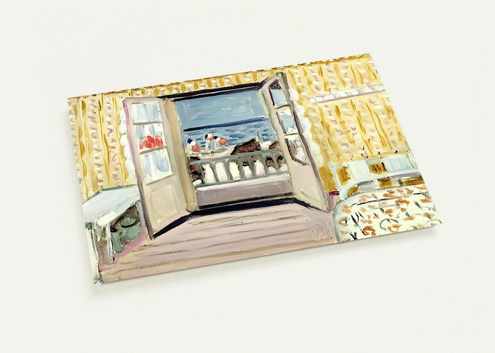 INTERIOR JULY 14TH ETRETAT 1920 By Henri Matisse Pack of 10 Post Cards | Henri Matisse Post Cards | A6 (10.5 x 14.8 cm) - 4.1 x 5.8 inches