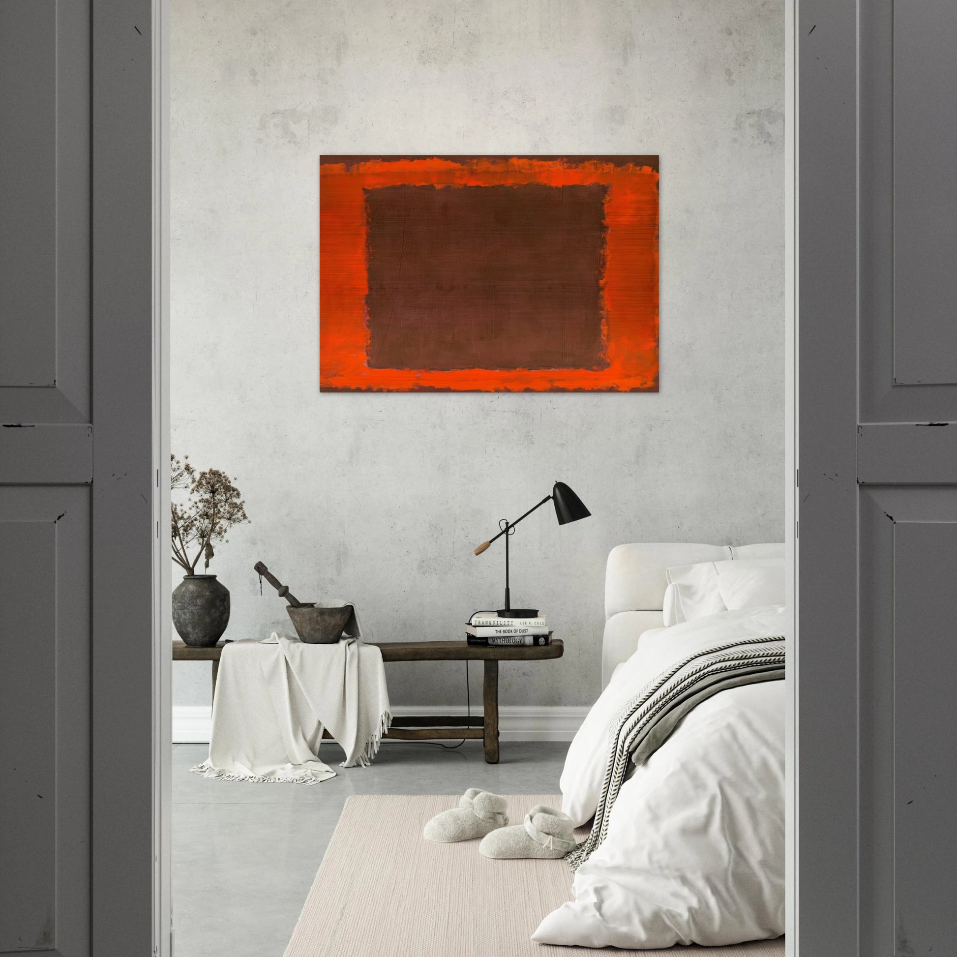 Untitled Mural for End Wall - 1959 - Mark Rothko Brushed Aluminum Print - 70x100 cm / 28x40 inches | Mark Rothko Aluminum Print | Mark Rothko Prints