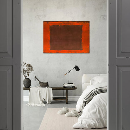 Untitled Mural for End Wall - 1959 - Mark Rothko Brushed Aluminum Print - 70x100 cm / 28x40 inches | Mark Rothko Aluminum Print | Mark Rothko Prints