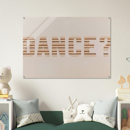 DANCE 1973 0 - Edward Ruscha Acrylic Print - 70x100 cm / 28x40″ inches