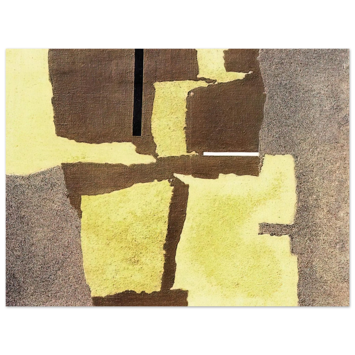 Enrico Prampolini - APPARIZIONE COSMICA II 1955  75x100 cm / 30x40inches Fine Art Poster