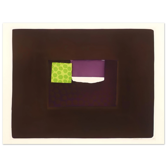 Howard Hodgkin - Interior Day - 1974  75x100 cm / 30x40inches Fine Art Poster