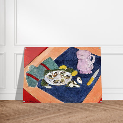 STILL LIFE WITH OYSTERS 1940 - Henri Matisse Acrylic Print - 70x100 cm / 28x40″ inches | Henri Matisse Wall Art | Henri Matisse Prints