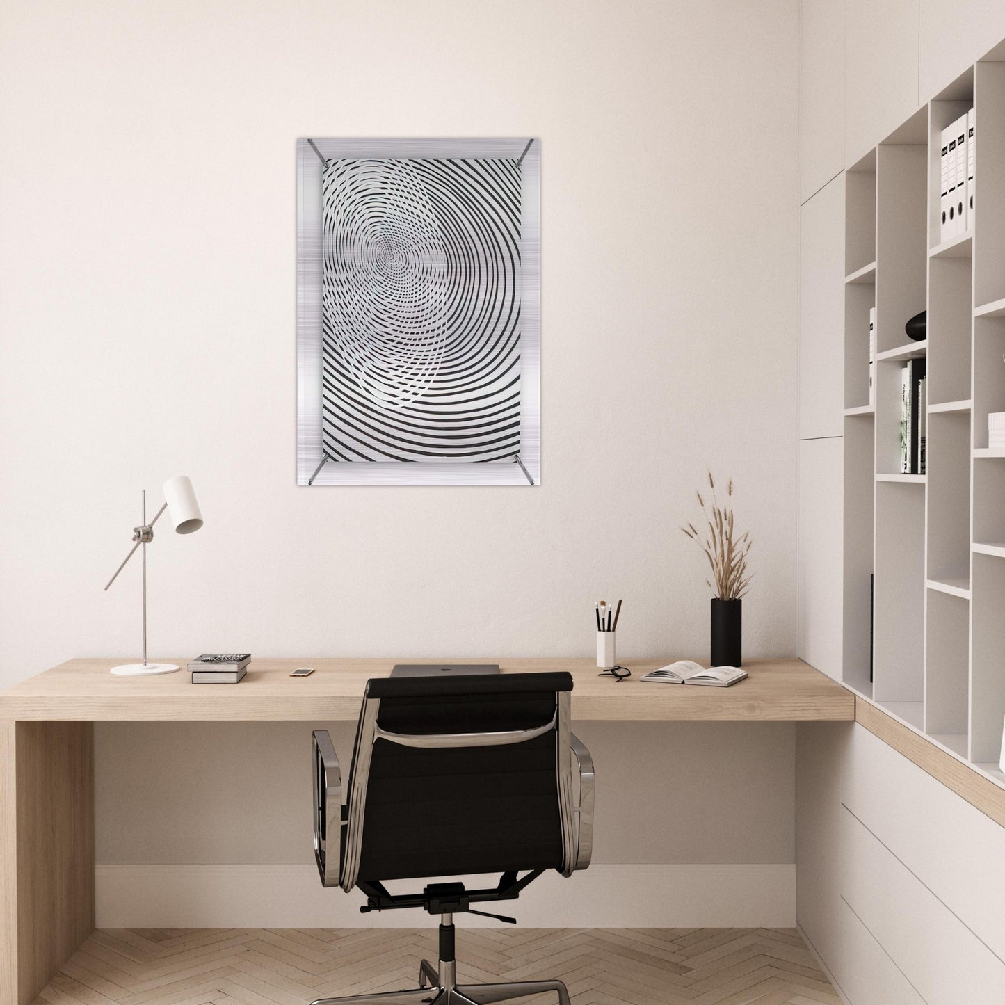 SPIRALES 1967 - Jesus Rafael Soto Brushed Aluminum Print - 70x100 cm / 28x40 inches | Jesus Rafael Soto Aluminum Print | Jesus Rafael Soto Prints