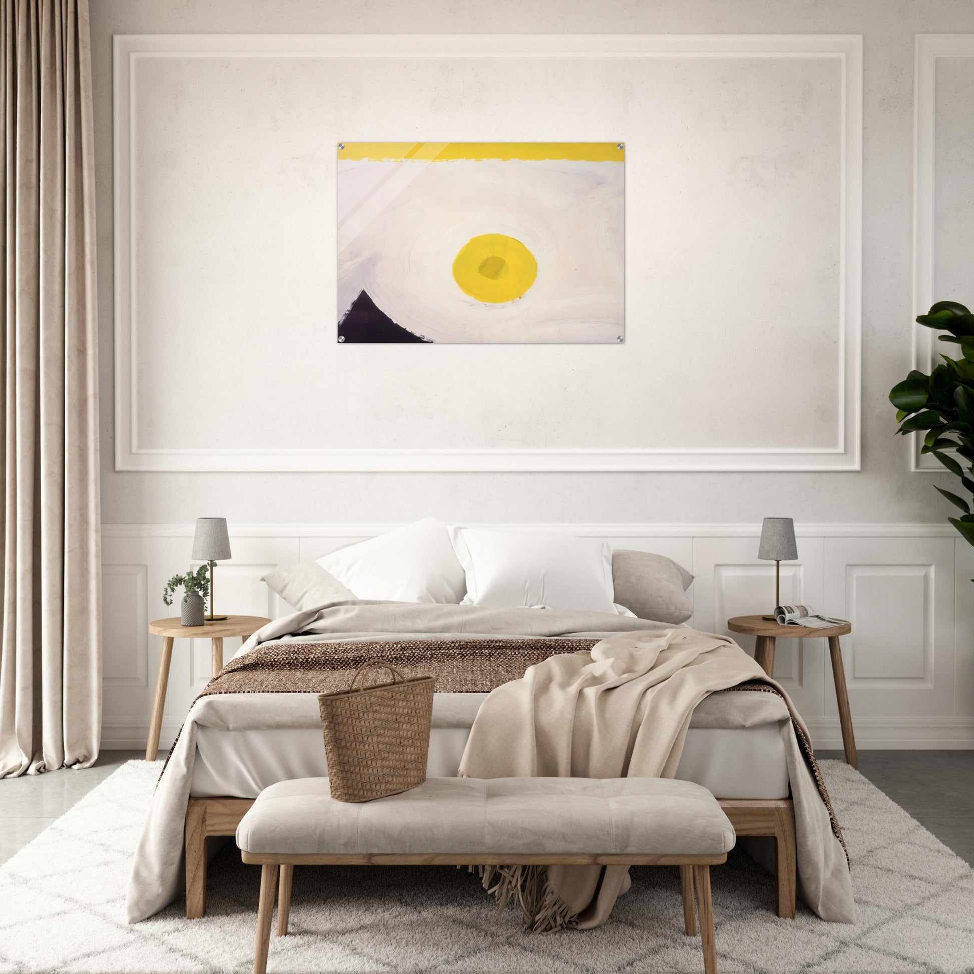 Untitled  F 60-1  - Al Held Acrylic Print - 70x100 cm / 28x40″ inches